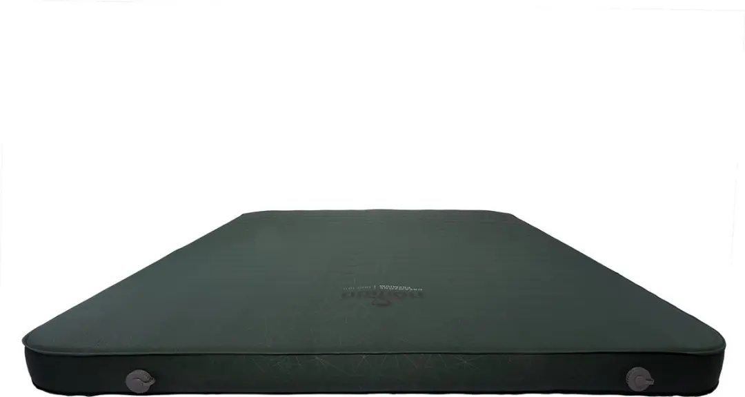 NOMAD Dreamzone Premium Duo 10.0 Slaapmat - 198x150x10cm - Groen - afbeelding 4 van 6
