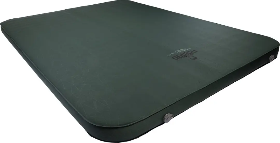 NOMAD Dreamzone Premium Duo 10.0 Slaapmat - 198x150x10cm - Groen - afbeelding 3 van 6