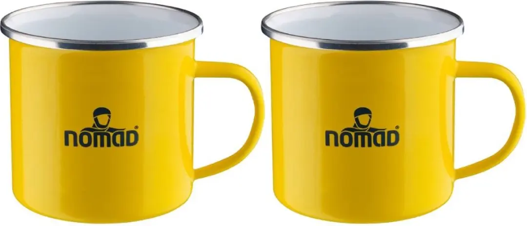 NOMAD® 2x Emaille Mok