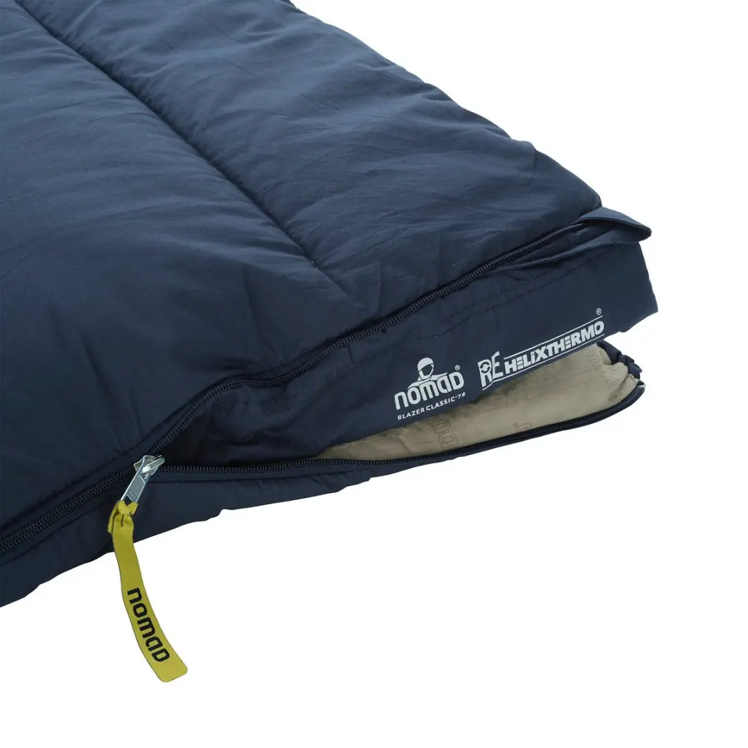 NOMAD Blazer Classic '78 Organic Slaapzak - Navy - afbeelding 2 van 6
