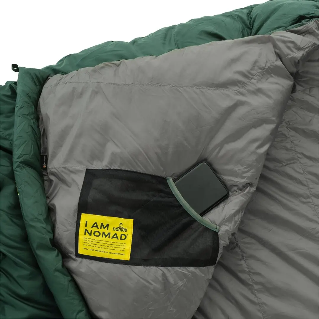 NOMAD Taurus 400 Slaapzak - 210x80cm - Groen - afbeelding 2 van 6