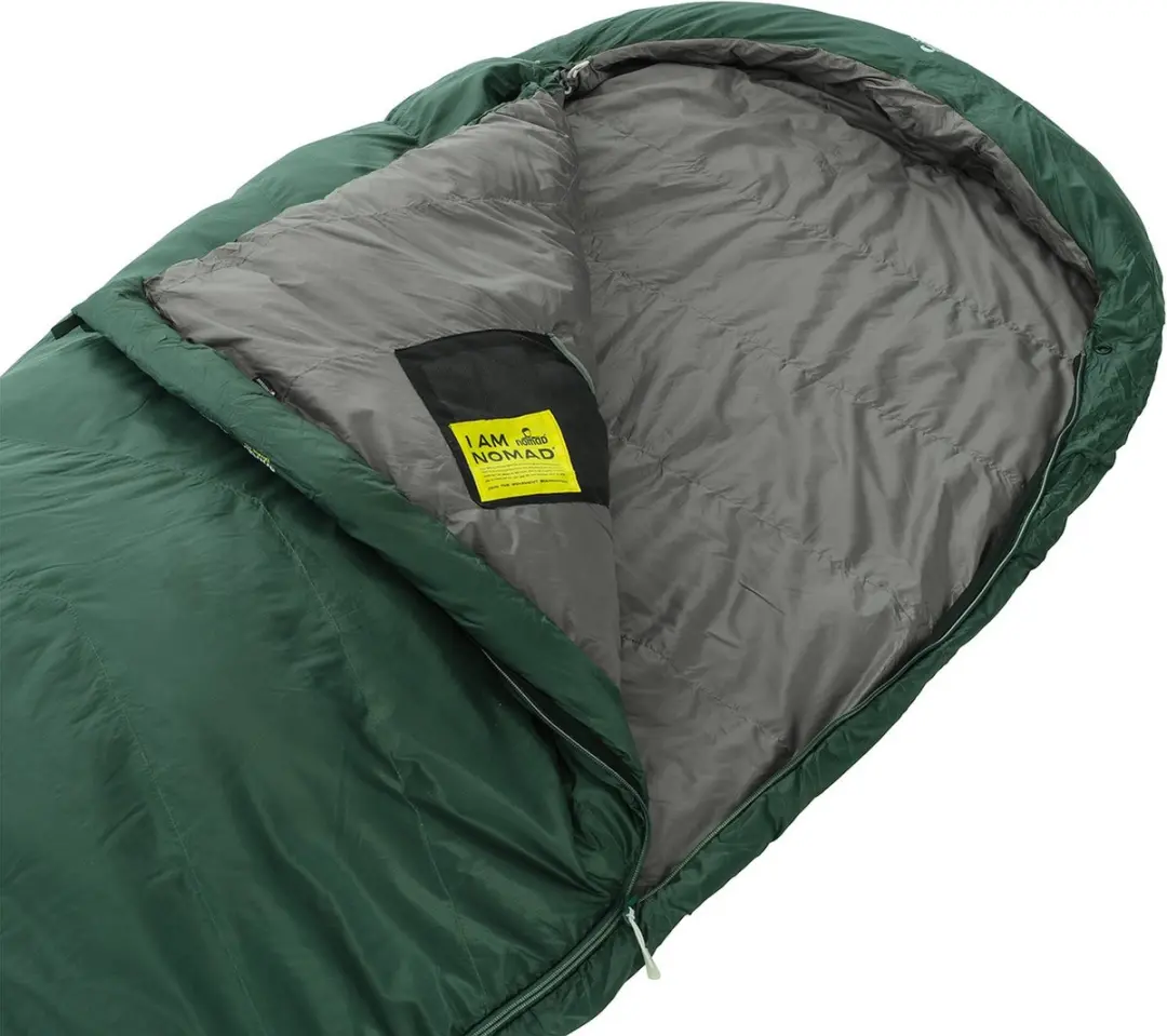 NOMAD Taurus 400 Slaapzak - 210x80cm - Groen - afbeelding 4 van 6