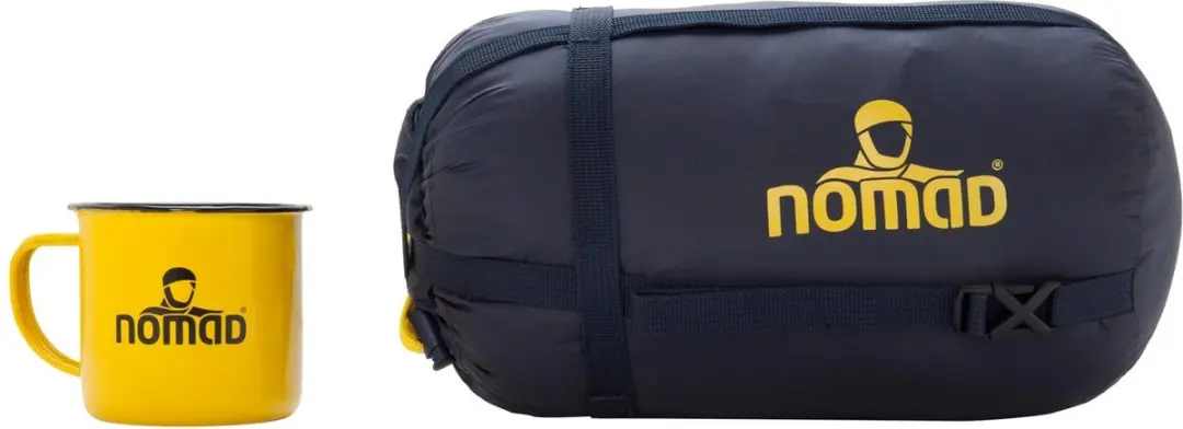 NOMAD Taurus 300 Slaapzak Dekenmodel - 205x80cm - Groen - afbeelding 4 van 6