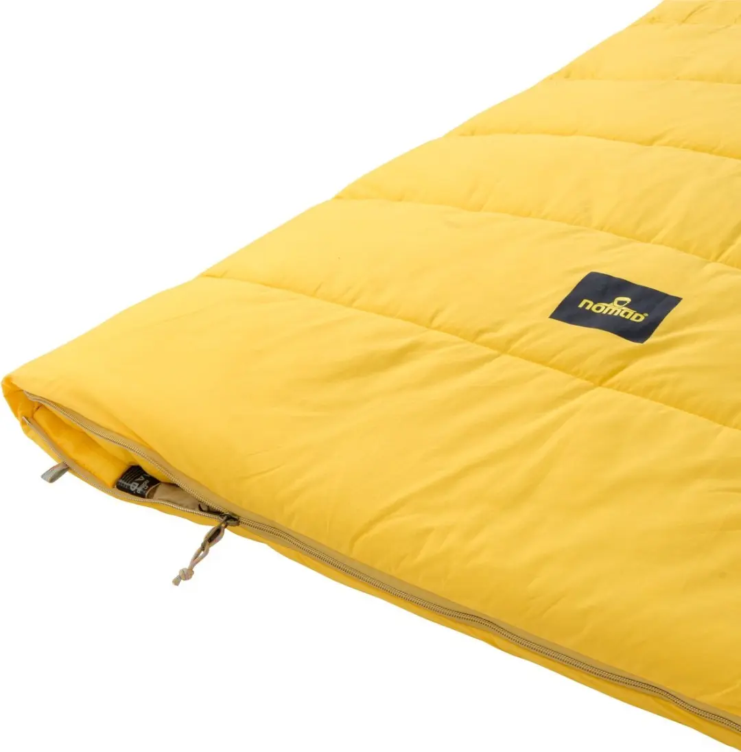 NOMAD Blazer Slaapzak Dekenmodel - Tot 190cm - Zonnegeel - afbeelding 6 van 6