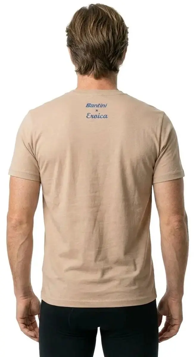 Santini Eroica Cipressi Korte Mouw Fietsshirt - M - afbeelding 4 van 4