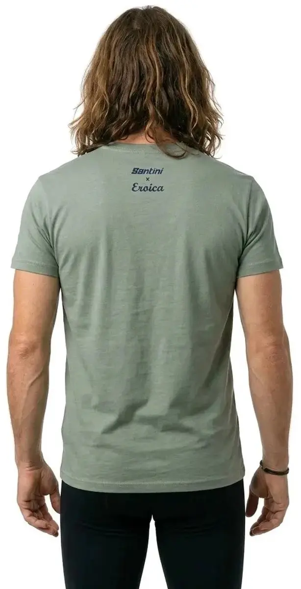 Santini Cipressi Fietsshirt Korte Mouw - Groen XXL - afbeelding 3 van 4