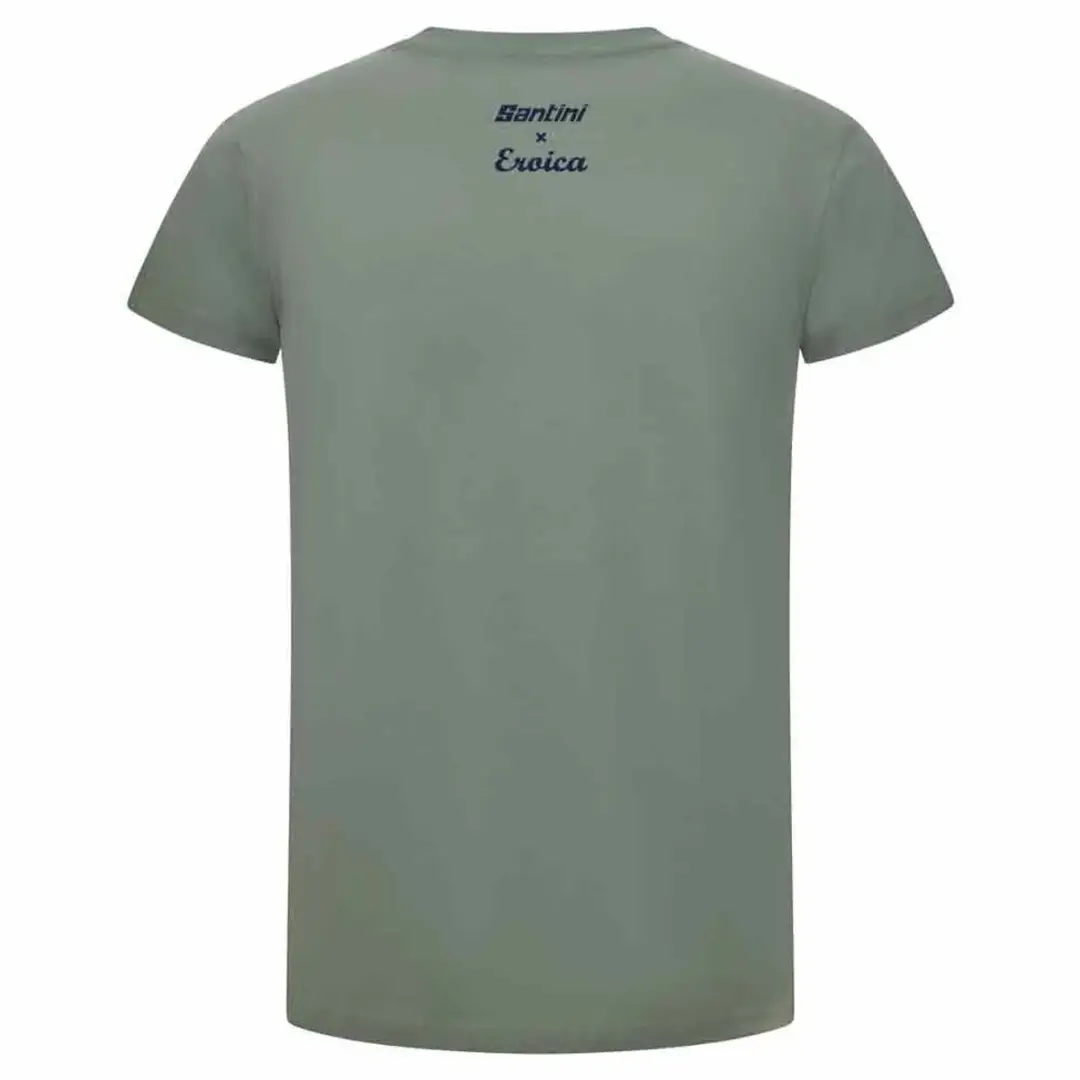 Santini Cipressi Fietsshirt Korte Mouw - Groen XXL - afbeelding 2 van 4