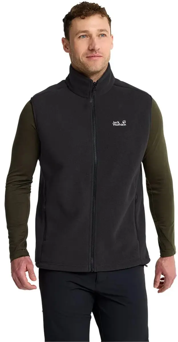 Jack Wolfskin Taunus 300 Vest Zwart M Man