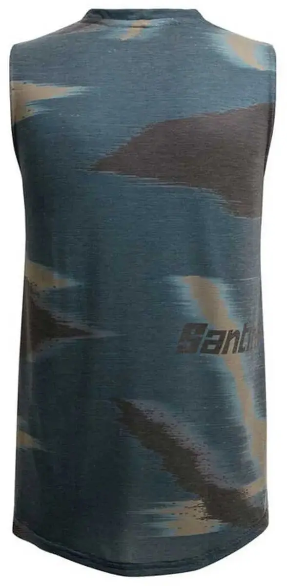 Santini Watt Indoor Tech T-shirt Met Korte Mouwen Groen S Man