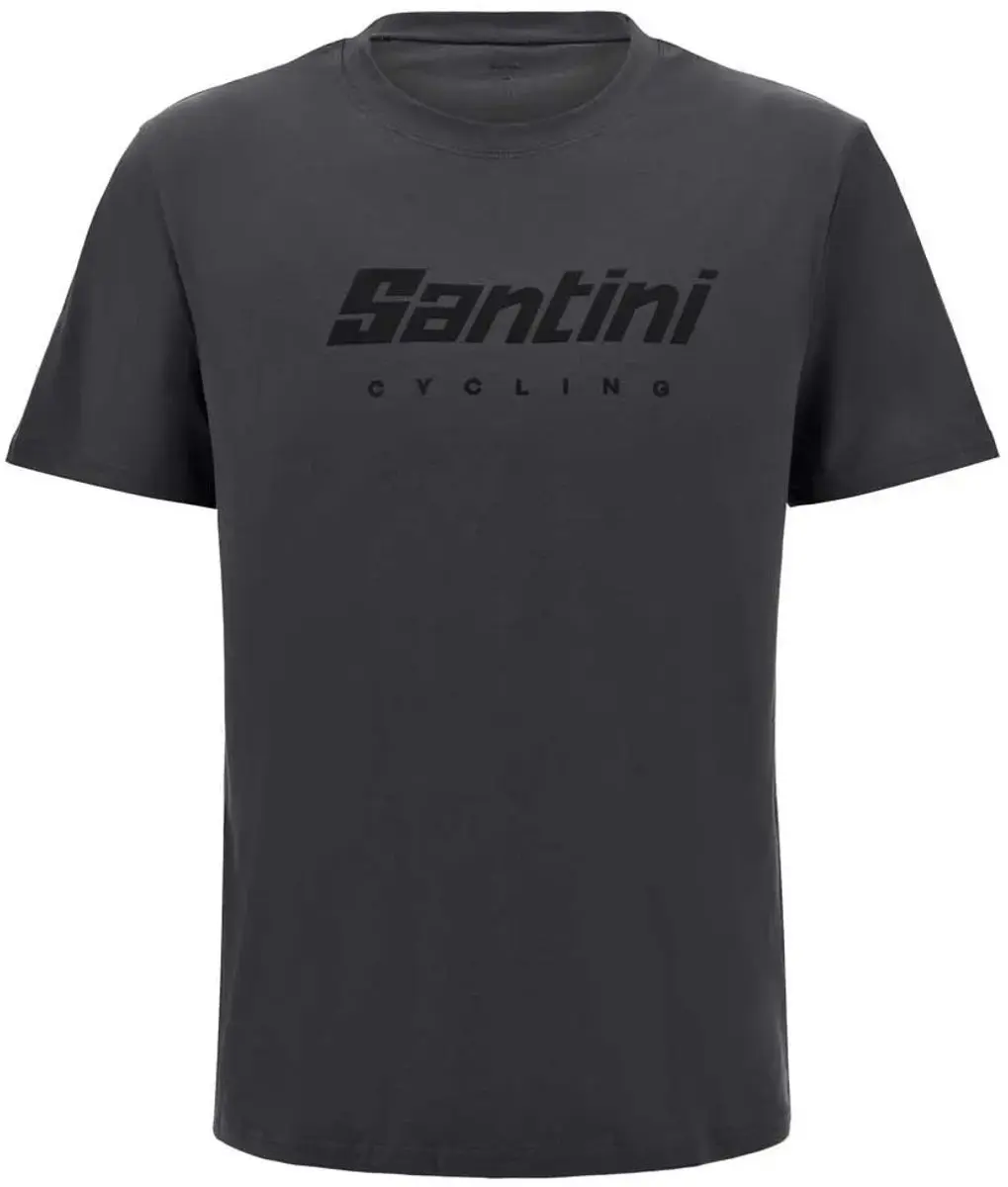 Santini Logo T-shirt Korte Mouwen - M - afbeelding 3 van 3