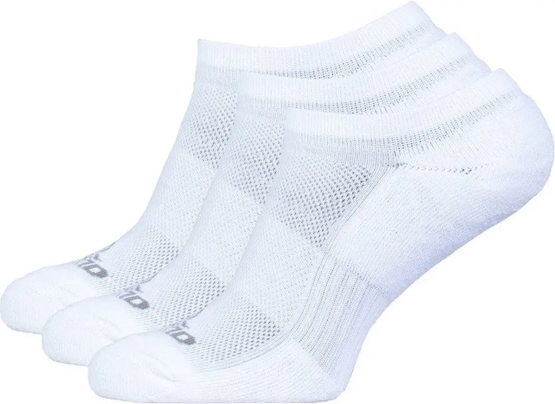 NOMAD® 3 Pack Enkelsokken Maat 35-38 Heren & Dames | Wandelsokken 3-pack Wit | Naadloos | Perfecte Pasvorm & Demping
