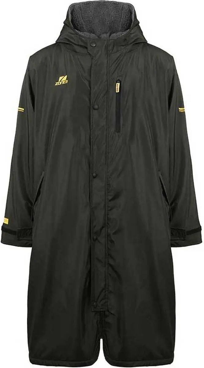 Zone3 Oversize Heat Tech Surf Poncho Zwart M