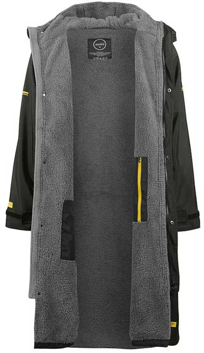 Zone3 Oversize Heat Tech Surf Poncho Zwart XL - afbeelding 4 van 6