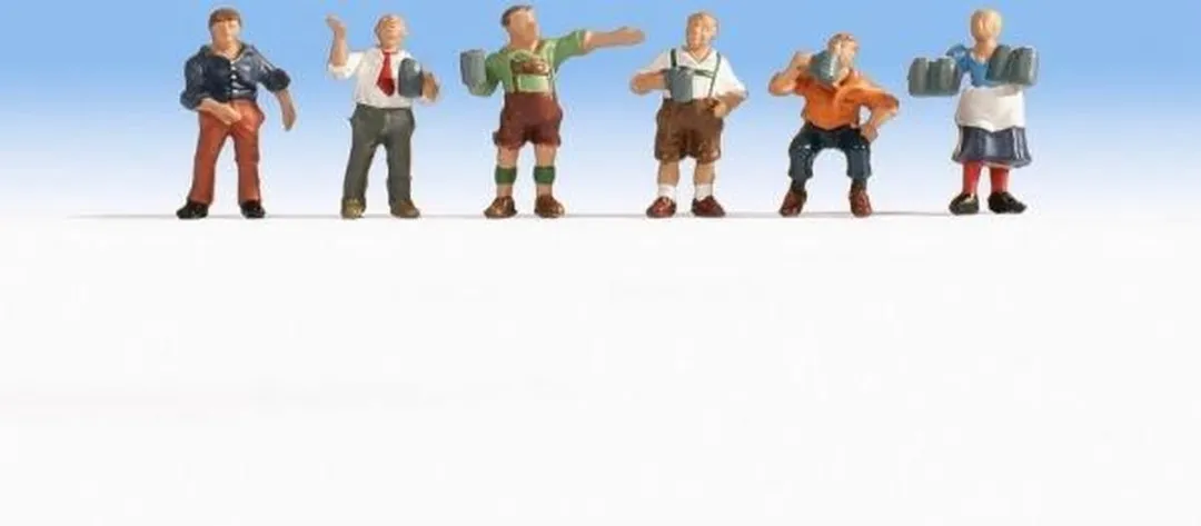 Noch Stamtafel H0 Meerkleurig