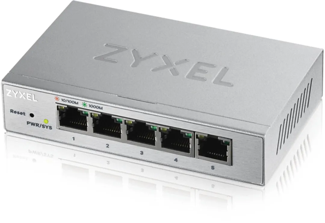 Zyxel ZY-GS12005 Desktop Switch 5x RJ45 - Wit - afbeelding 6 van 6