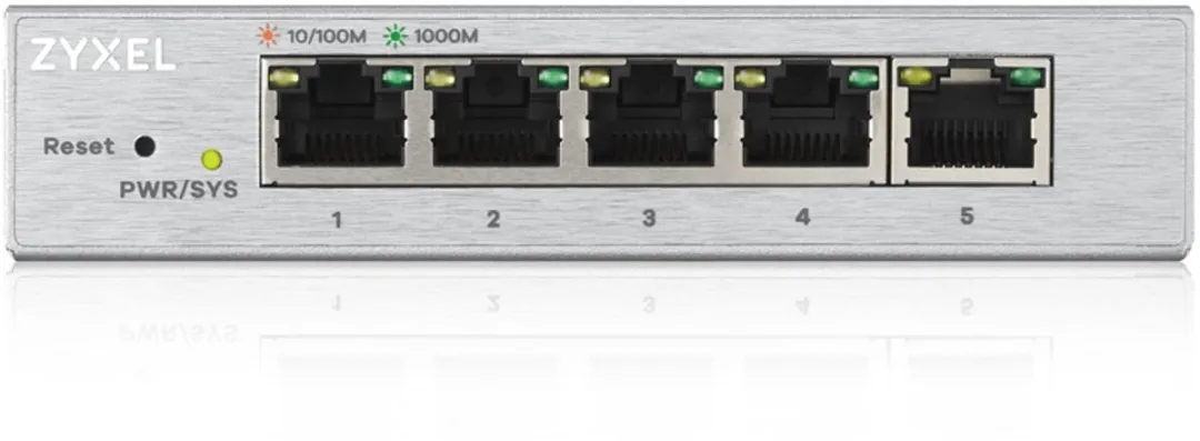 Zyxel ZY-GS12005 Desktop Switch 5x RJ45 - Wit