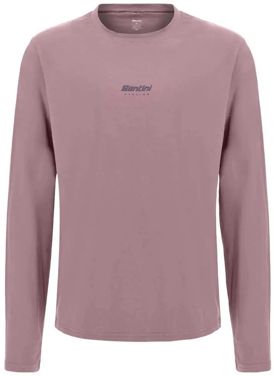 Santini T-Shirt Met Lange Mouwen - Roze - S - afbeelding 3 van 3