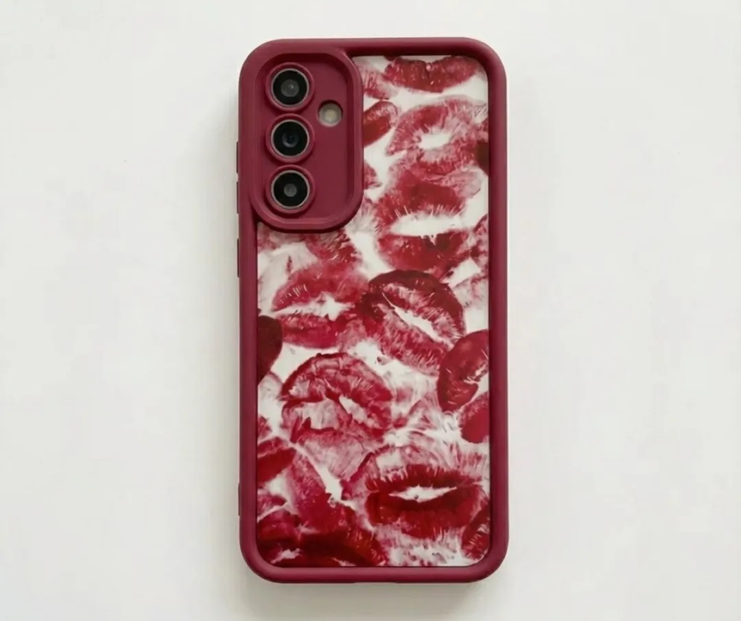 NUVEX Bordeaux Rood Telefoonhoesje Samsung Galaxy A17
