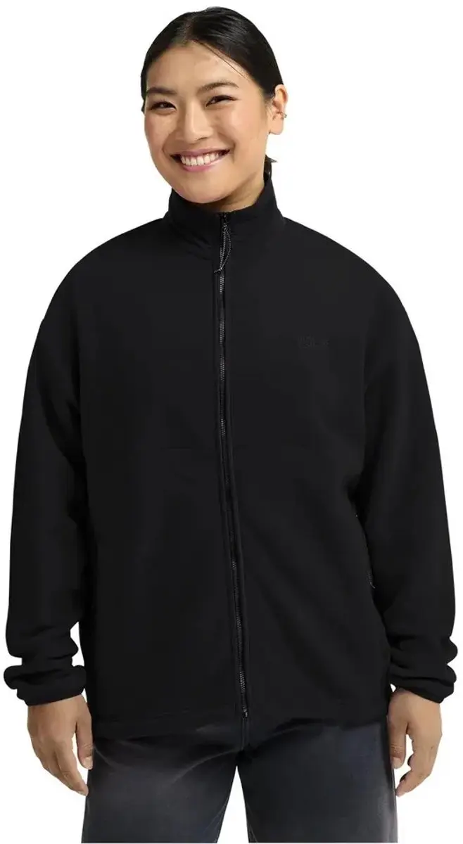 Jack Wolfskin Sumetro Fleece Met Volledige Rits Zwart M Vrouw