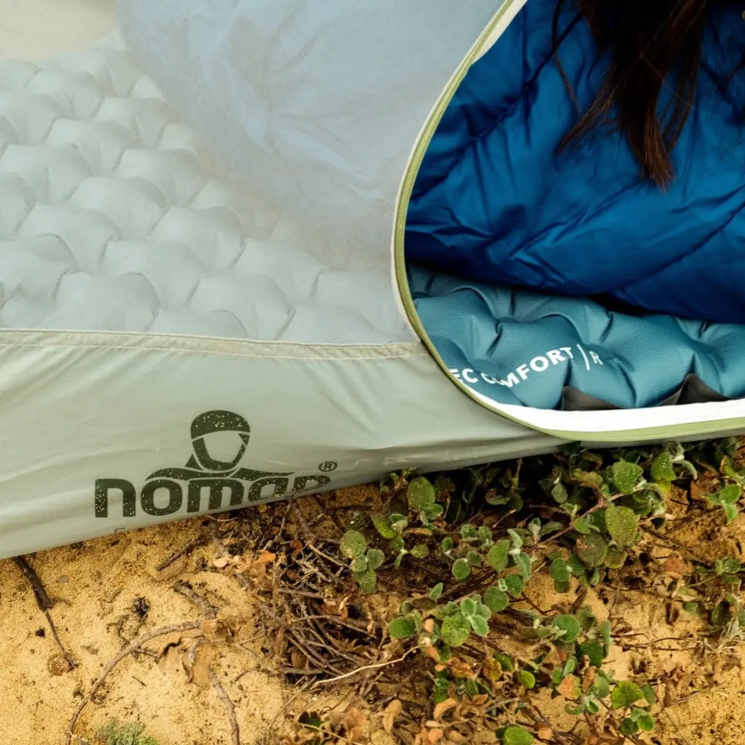 NOMAD AirTec Comfort Regular Slaapmat - 183x52cm - Blauw - afbeelding 5 van 6