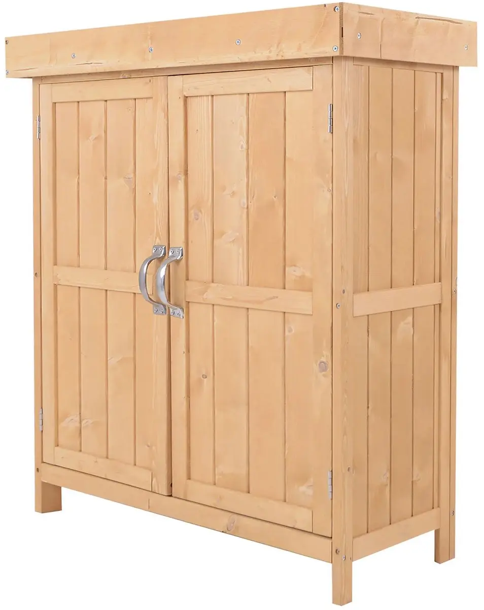 Tuinkast - Tuinkast Hout - Tuinkasten - Tuin Kast - Tuinberging Hout - Tuin - Kast - Kastje - Kasten - Hout - afbeelding 2 van 2