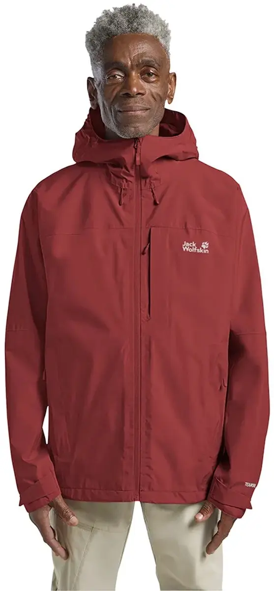 Jack Wolfskin Tempest 2l Jas Rood M Man