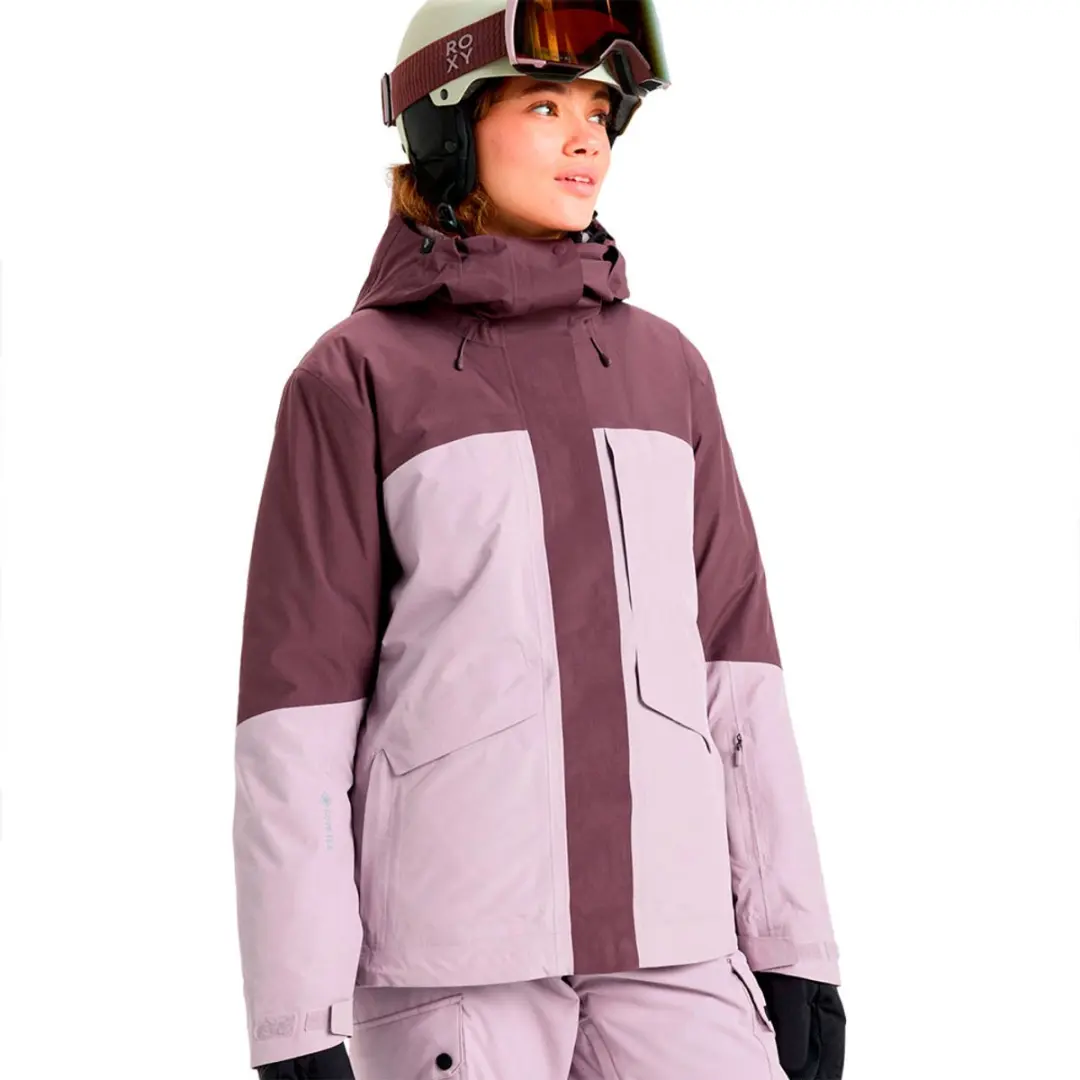 Roxy Stormday Gore-tex® Jas Paars L Vrouw