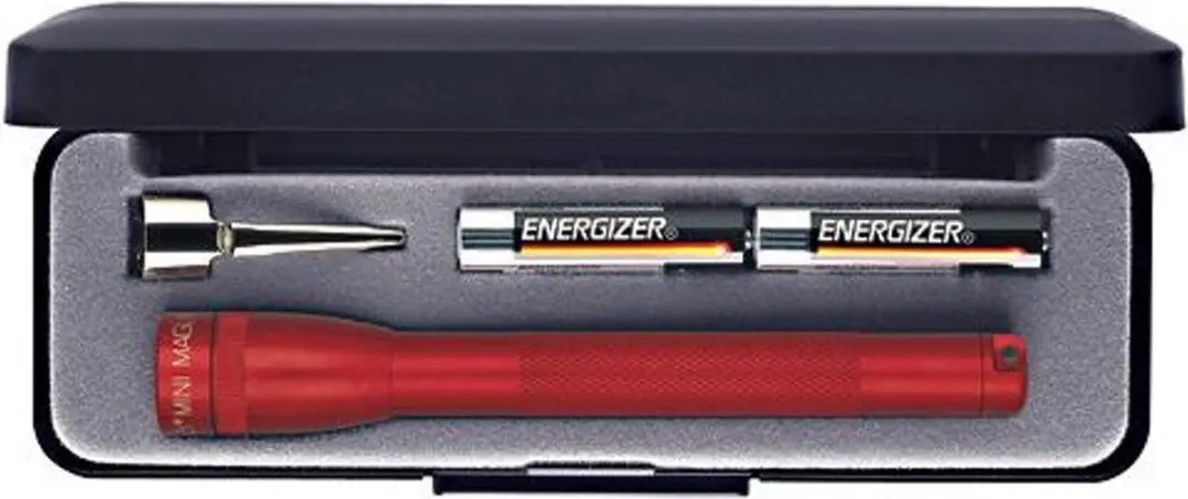 Maglite Mini AAA Classic zaklamp - 125mm - Rood - afbeelding 3 van 3