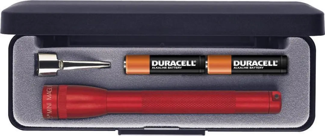 Maglite Mini AAA Classic zaklamp - 125mm - Rood - afbeelding 2 van 3