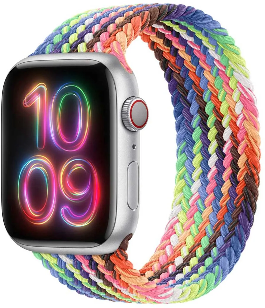 Apple Gevlochten Solobandje Pride Edition