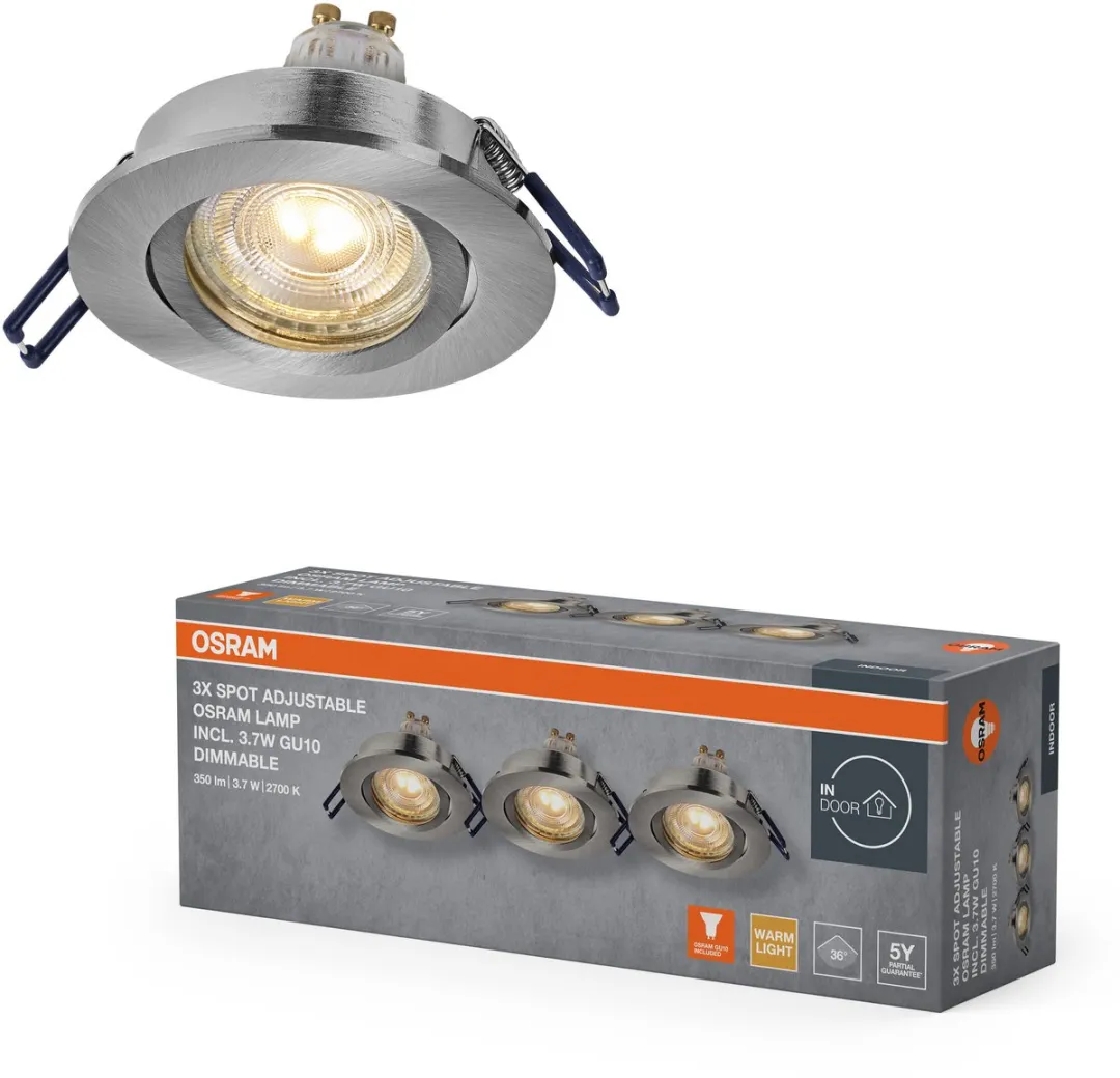 Osram Spot Set LED Inbouwspot DIM Flexibel 3,7W