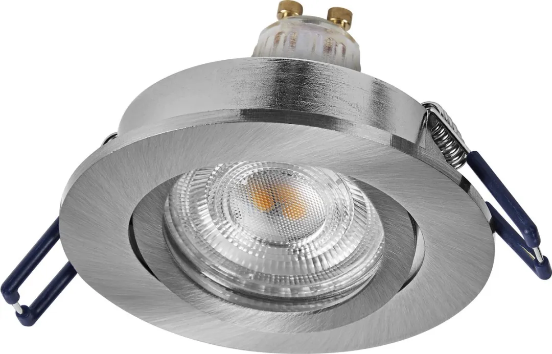 Osram Spot Set LED Inbouwspot DIM Flexibel 3,7W - 3 Stuks - Satijn nikkel