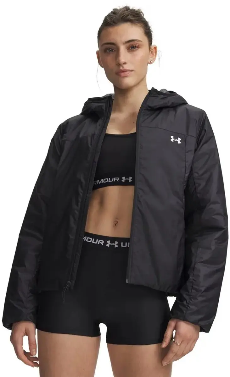 Under Armour Venture Hybrid Jas Zwart S Vrouw