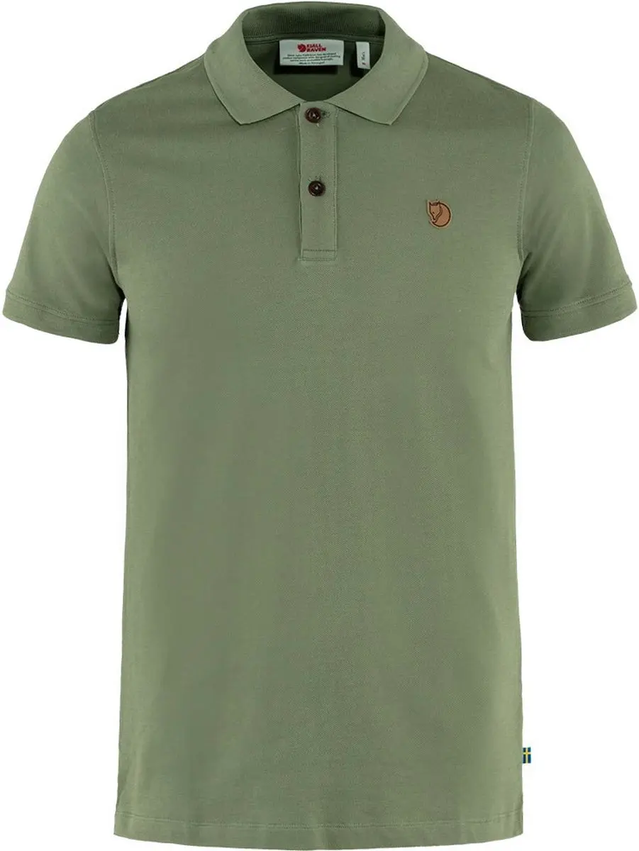 Fjällräven Övik Polo Shirt Heren - Groen - afbeelding 3 van 3