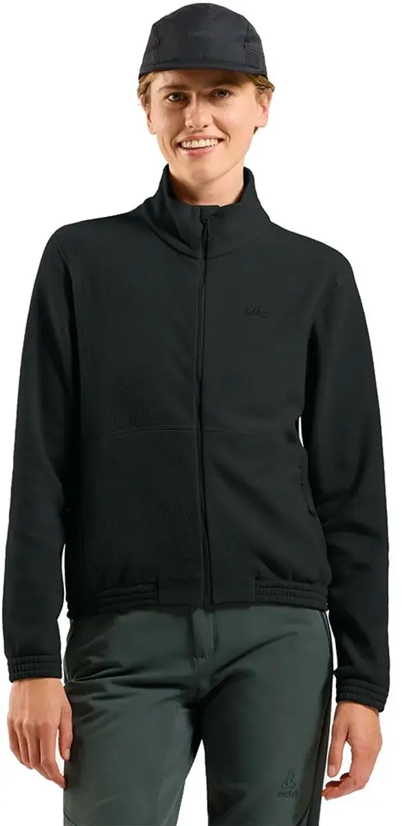 Odlo Classic Fleece Jas Dames - Zwart - L - afbeelding 6 van 6