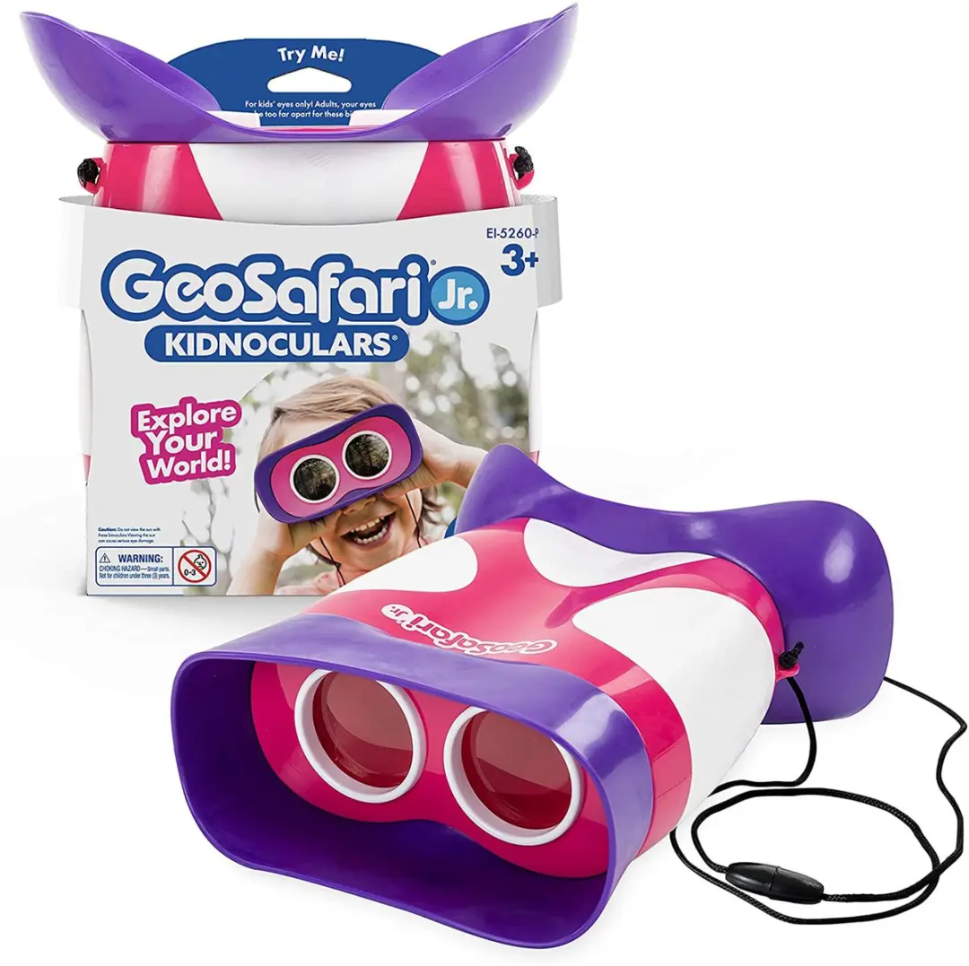 Learning Resources verrekijker speelgoed GeoSafari Jr. Kidnoculars roze.