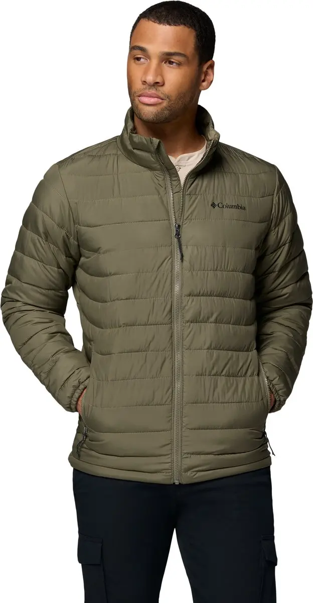 Columbia Powder Lite II Herenjas - Stone Green - L