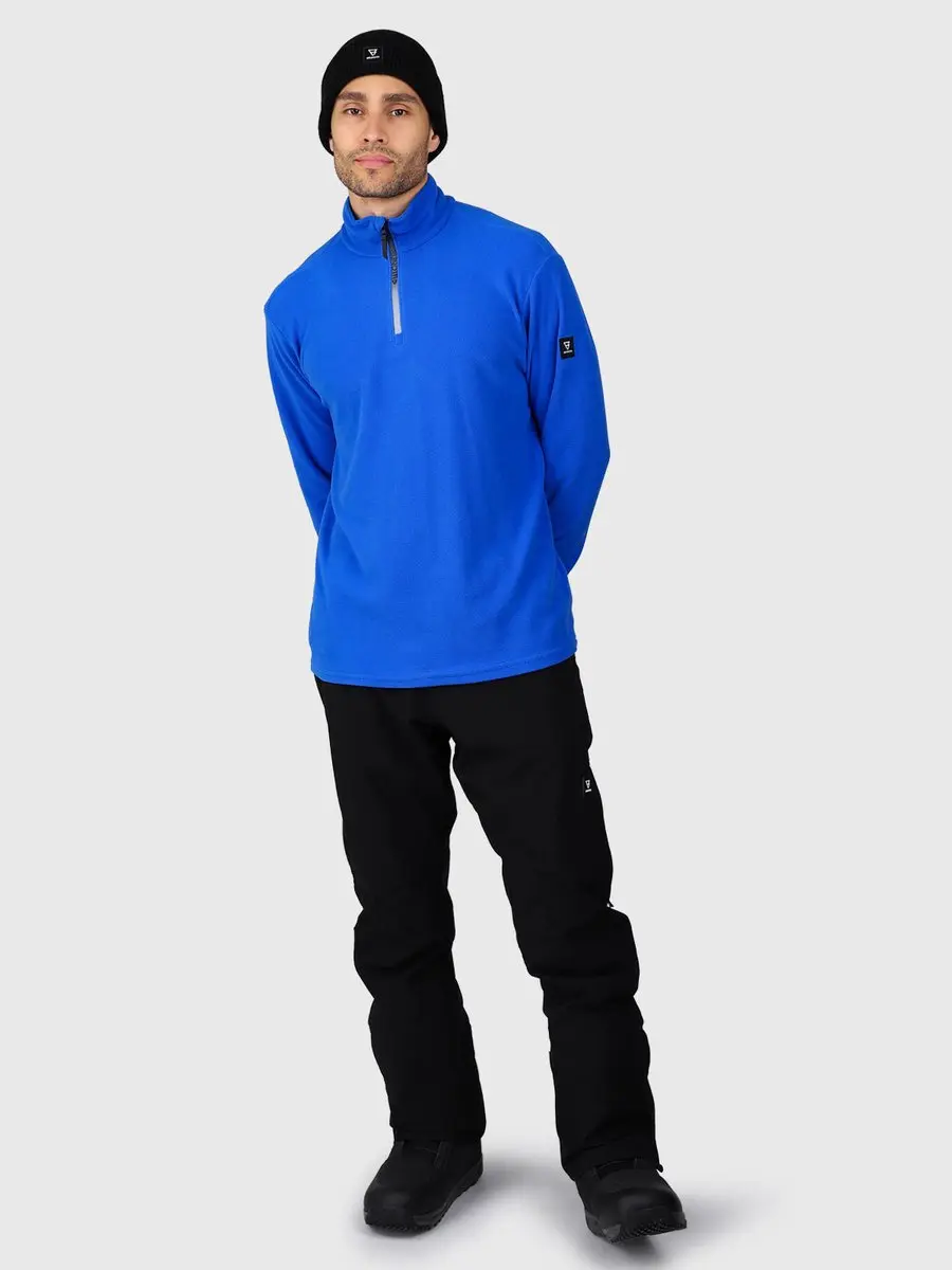 Brunotti Tenno Heren Fleece | Kobalt - afbeelding 5 van 6