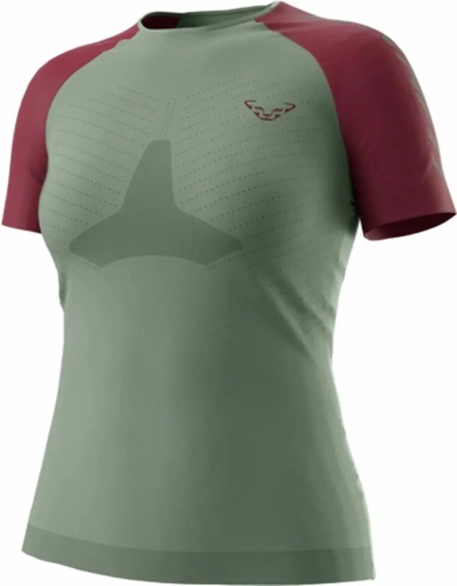 Hardloopshirt Dynafit Women Ultra 3 S-Tech S/S Tee W Sage/6560-M / L
