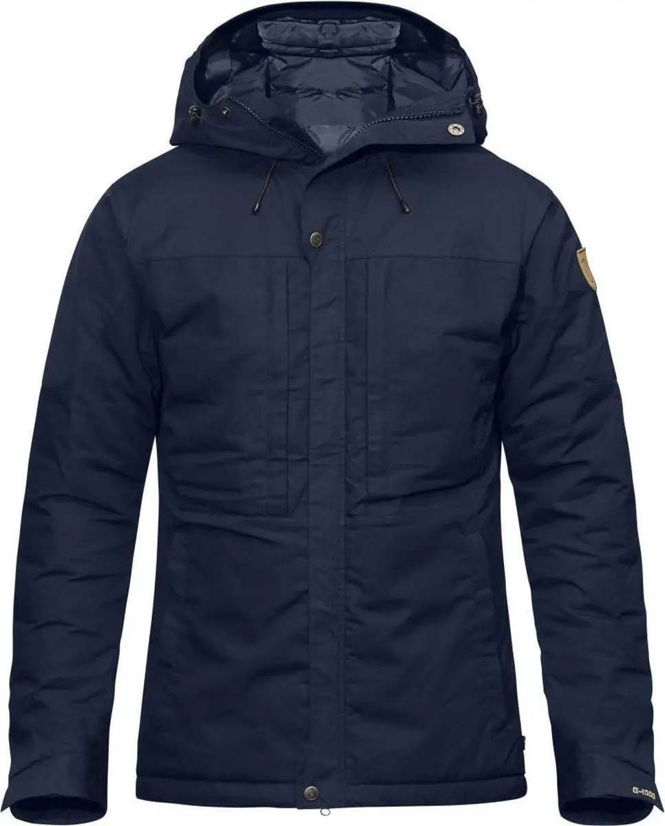 Fjällräven Skogsö Gewatteerde Jas Heren - Dark Navy - S