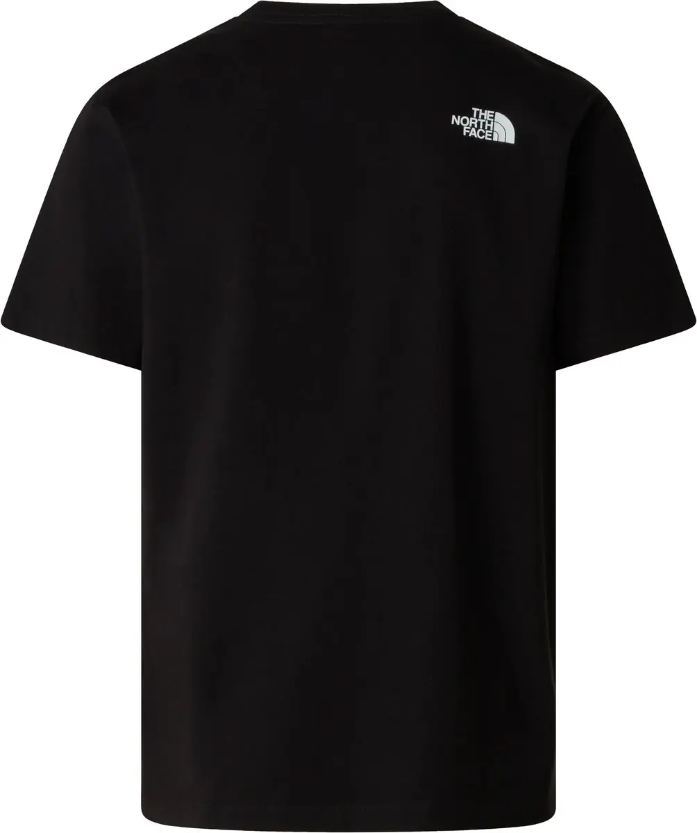 The North Face Mountain Line Grafisch Shirt - Zwart - afbeelding 3 van 6