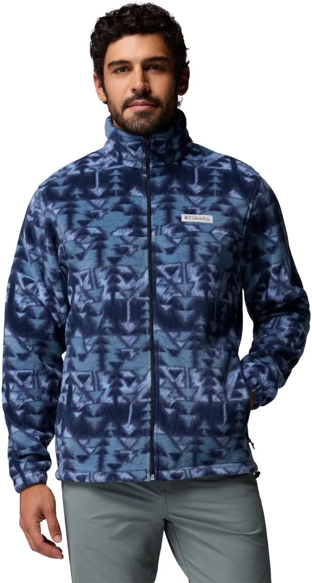 Columbia Steens Mountain� Printed Jacket Heren Outdoorvest - Collegiate Navy Sketchup - afbeelding 2 van 3