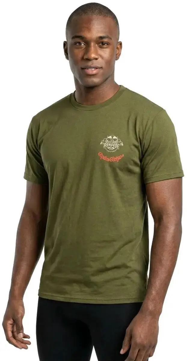 Troy Lee Designs Redbull Rampage Intergalactic T-shirt Met Korte Mouwen Groen M