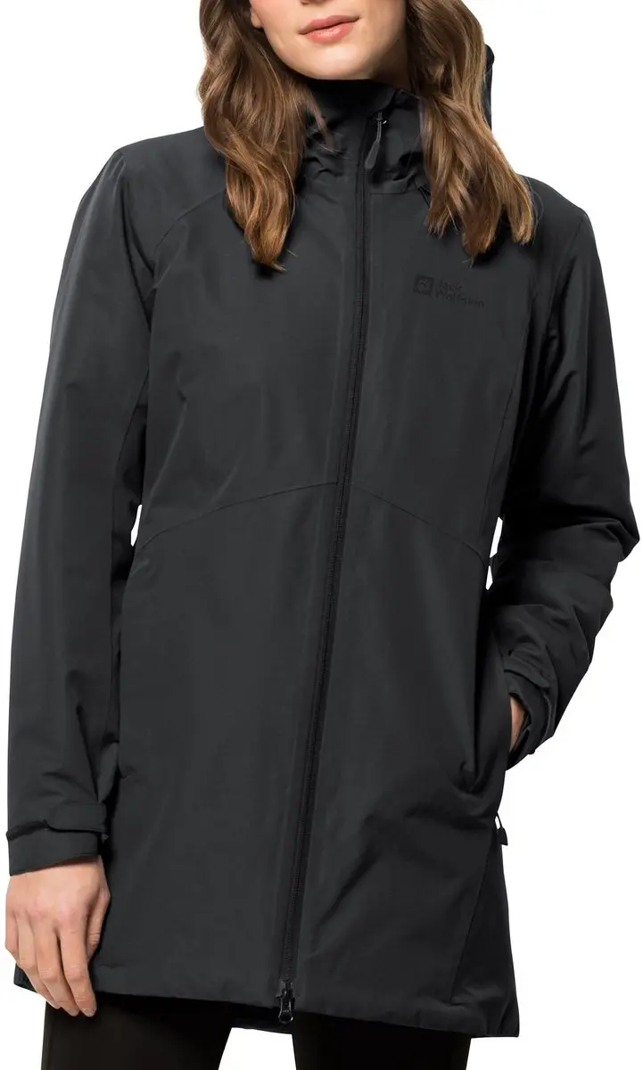 Jack Wolfskin Heidelstein Insulated Jacket Women - Outdoorjas - Dames - Zwart - Maat M