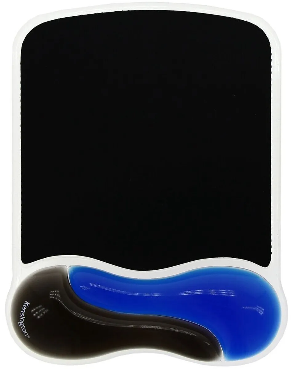 Kensington Duo Gel Ergonomische Muismat Met Polssteun - Blauw