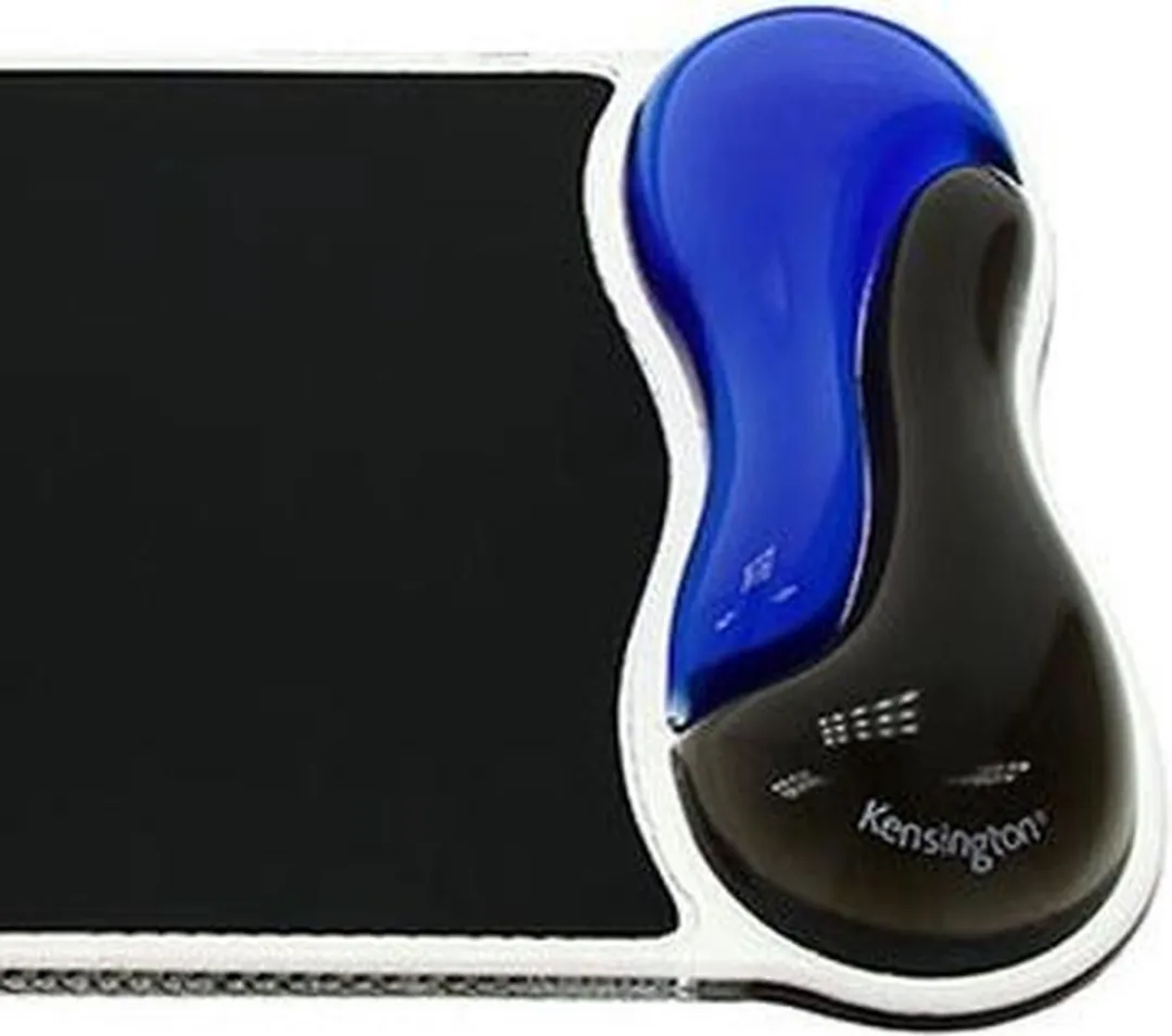 Kensington Duo Gel Ergonomische Muismat Met Polssteun - Blauw