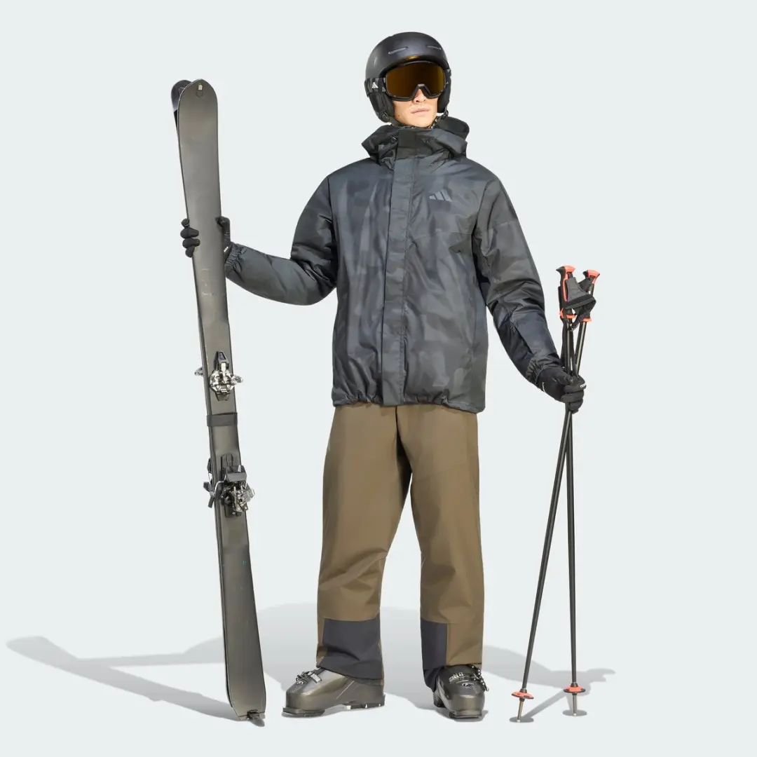 adidas Terrex Multi 2-Laags Climaproof Skibroek Heren - Groen - afbeelding 4 van 6