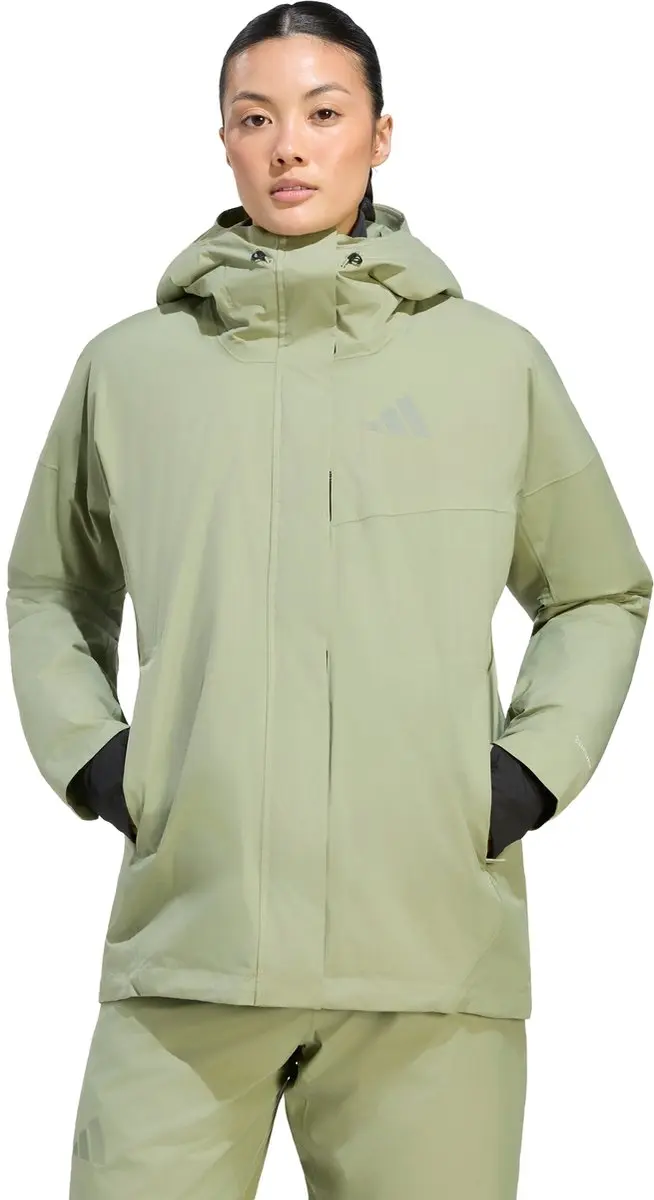 adidas Terrex Multi Climaproof Jack - Dames - Groen - afbeelding 3 van 6