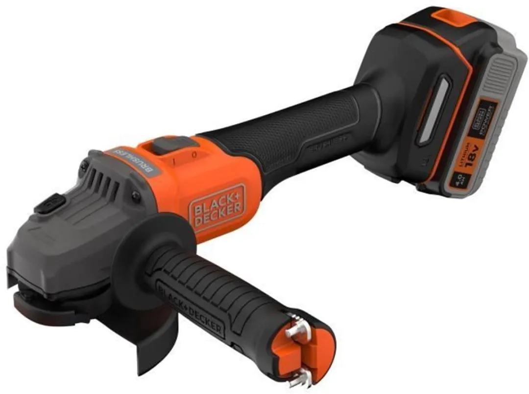 BLACK+DECKER BCG6L8F1S-QW Accu Haakse Slijper 18V - 72W - 22mm - 4Ah - afbeelding 4 van 5