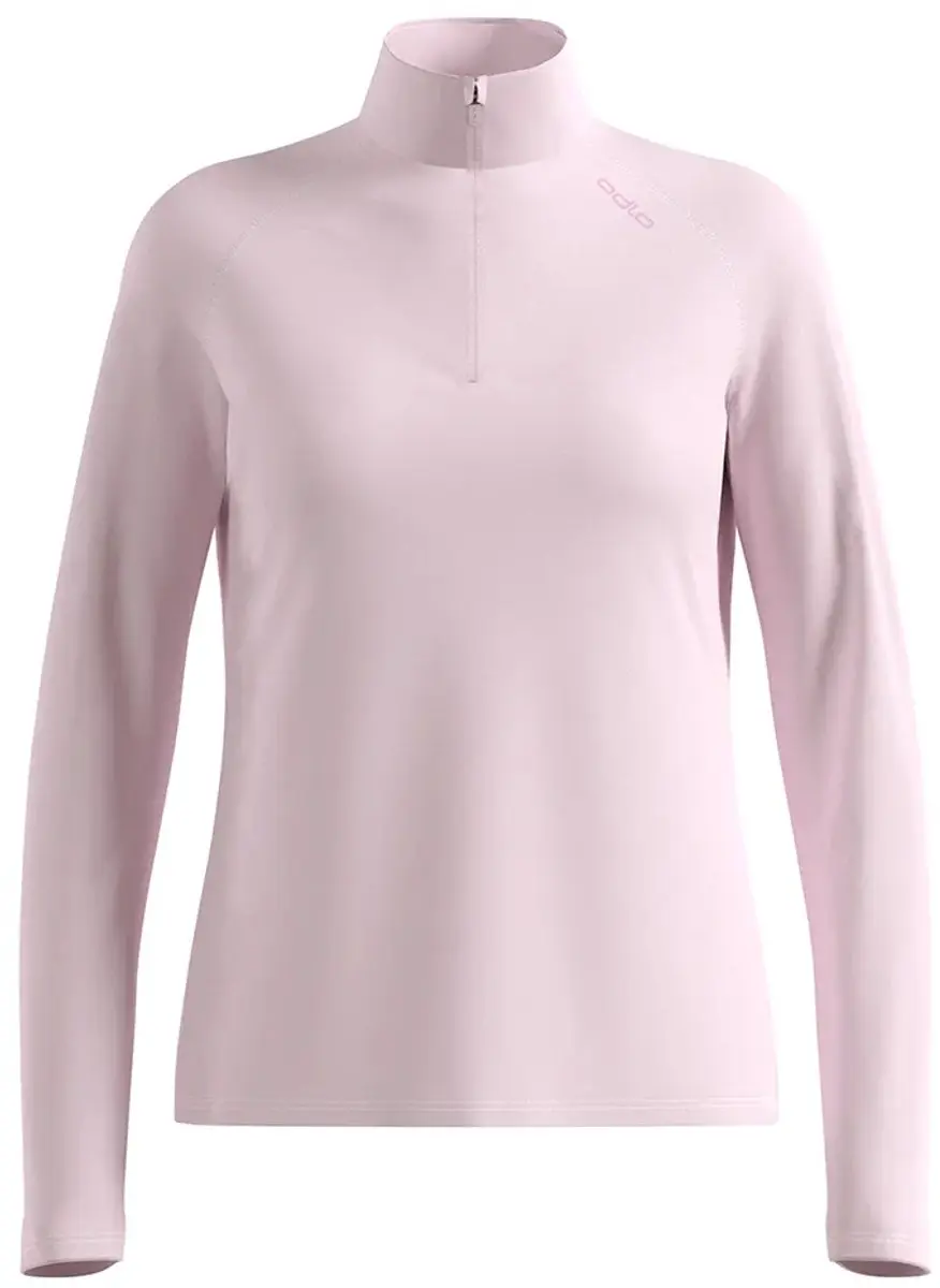 Odlo Essential Warm Sweatshirt Met Halve Rits Roze XS Vrouw
